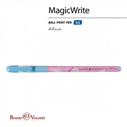 Ручка шариковая 0.5 мм "MagicWrite. Кошка с бантиком" синяя 20-0240/44 Bruno Visconti