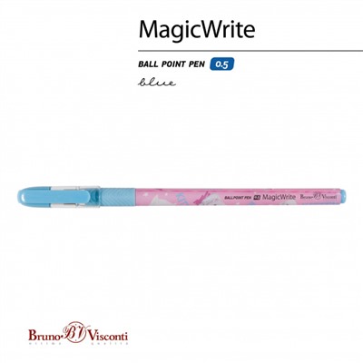 Ручка шариковая 0.5 мм "MagicWrite. Кошка с бантиком" синяя 20-0240/44 Bruno Visconti