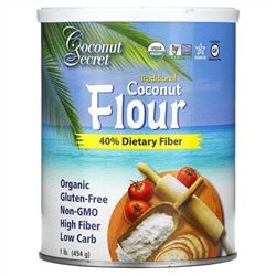Coconut Secret, Traditional Coconut Flour, 1 lb (454 g)