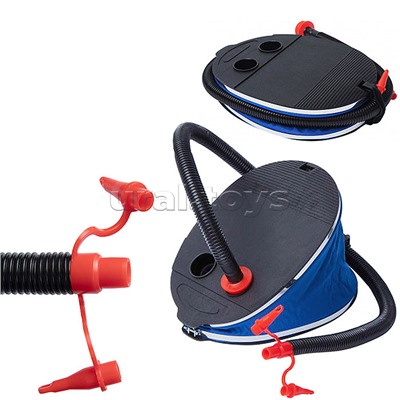 Насос ножной (лягушка), гигантский, 30см, INTEX, в пакете