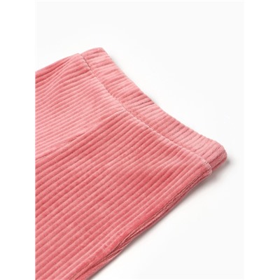 Брюки детские вельветовые KAFTAN, размер 38 (146-152 см), розовые