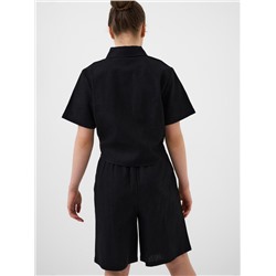 Комплект текстильный для девочек: рубашка, шорты