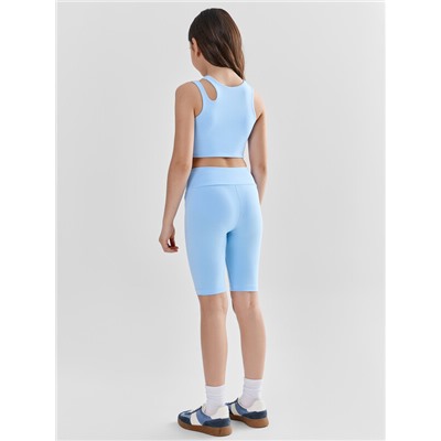 КОМПЛЕКТ ДЛЯ ДЕВОЧЕК (ТОП ДЛЯ ЗАНЯТИЙ СПОРТОМ, ВЕЛОСИПЕДКИ) 397748