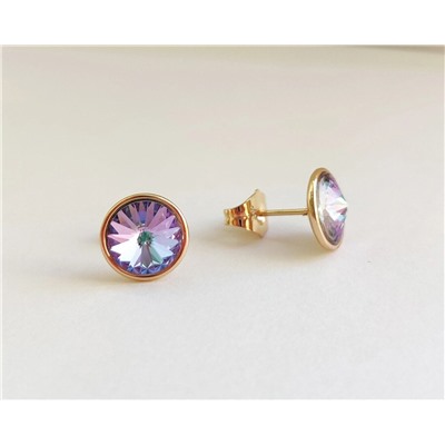 Серьги с кристаллами Swarovski