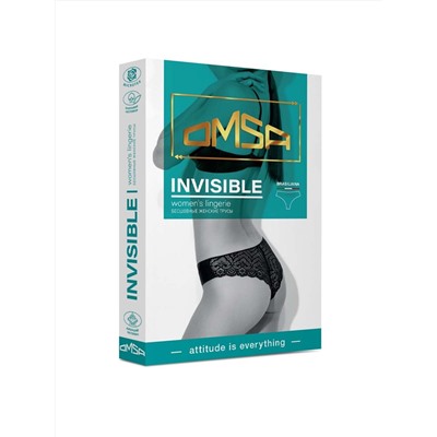 Omsa Трусы 1. БOmD_B Invisible 2613-01SS Brasiliana (термоклеевая обработка края), PA