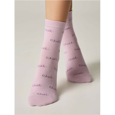 Теплые ESLI Perfect Носки с махровой стопой с рисунками