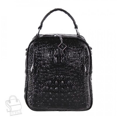 Рюкзак женский 69123-1 black Velina Fabbiano-Safenta/50