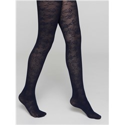 Колготки детские CONTE KETTY Эластичные колготки с ажурным цветочным рисунком