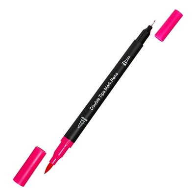 Набор профессиональных маркеров, 24 штуки/24 цвета, двусторонний