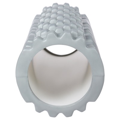 Ролик массажный Sangh, 33×14 см, цвет серый