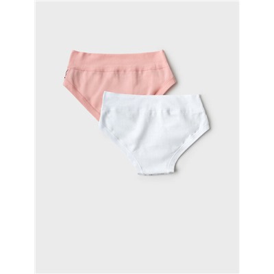 Трусы трикотажные для девочек, 2 шт в комплекте