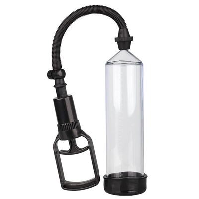 Прозрачная вакуумная помпа Trigger Handle Penis Pump