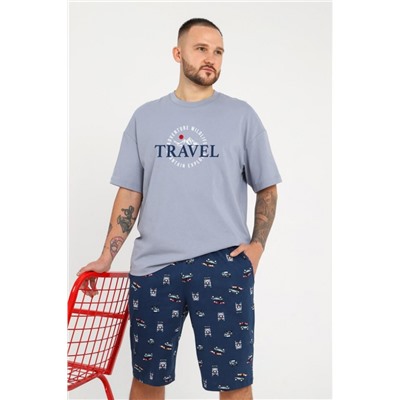 Костюм мужской Тревел-3 (Серый)