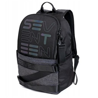 Рюкзак молодежный SVJB-RT9-8482 "Микросхемы" светоотражающий 42х29х16 см SEVENTEEN