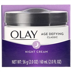 Olay, Age Defying, Classic, ночной крем, 60 мл (2 жидк. унции)
