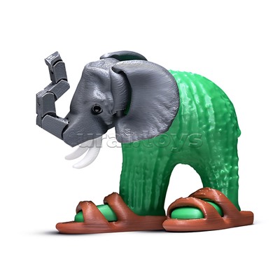 Игрушка-антистресс "Слон-кактус"