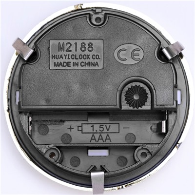 Часы настольные интерьерные «Слониха и слонёнок», каминные, 17×21 см, циферблат d=5.5 см