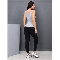 Текила уно - майка серый