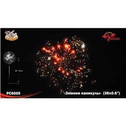 Фейерверк РС6005 Зимние каникулы (0,6" х 36)