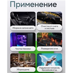 Воздуходувка аккумуляторная с карбоновым кейсом