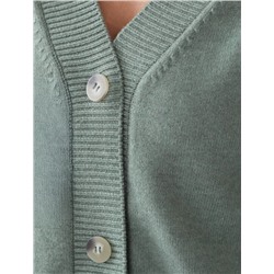 Кардиган из пряжи с кашемиром