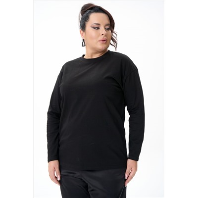 Лонгслив (черный)