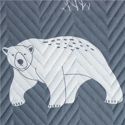 Покрывало LoveLife Евро «Зимний лес» 200×210 ±5 см, микрофайбер