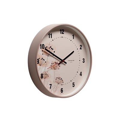 Часы настенные «Полевые цветы», плавный ход, d=30.5 см