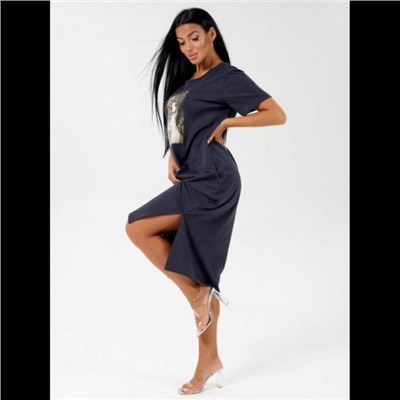 Платье Рамона (Темно-серый)