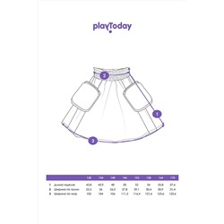 Юбка PLAYTODAY, 1088641