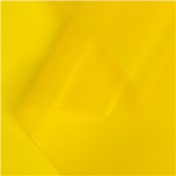 Пленка матовая для цветов и букетов, лимонная, 0.57×10 м