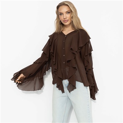 Блуза для эффекта «вау», Прикосновение мечты (брауни)