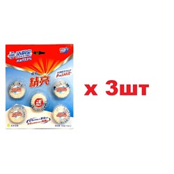 Lanju Очищающая таблетка для унитаза 50гр*5шт 3шт