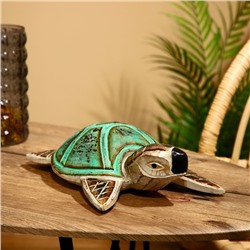 Сувенир «Черепаха с чёрным носом», 30×20×6 см, албезия
