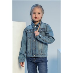 F-89 жакет для девочки (Синий)