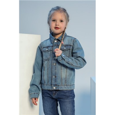 F-89 жакет для девочки (Синий)
