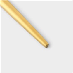 Вилка столовая Magistro «Фолк», h=22 см, нержавеющая сталь, золотистая