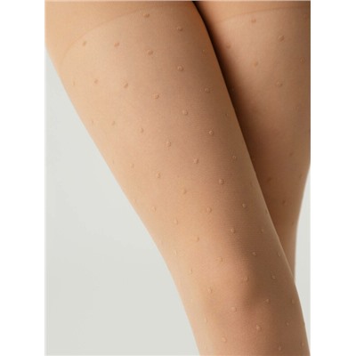 Нарядные CONTE DOTSY Колготки в мелкую точку с усиленным торсом-шортиками