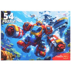 Пазлы 54 "Мир мощных трансформеров"