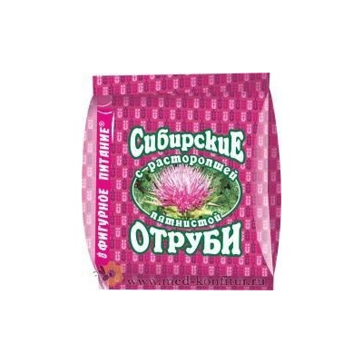 Отруби Сибирские с расторопшей  200 гр