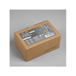 Гирлянда «Бахрома» 12×0.7 м, IP44, УМС, тёмная нить, 240 LED, свечение белое, 220 В