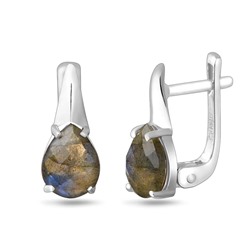 Серьги, лабрадорит, Тайна