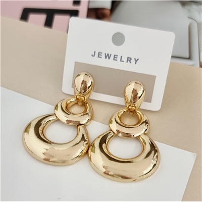 Серьги женские бижутерия на уши, коллекция LALIQ, арт. 003.207