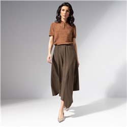 Юбка из мягкой экозамши, Грация рассвета