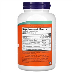 Now Foods, цитрат кальция, 240 вегетарианских капсул