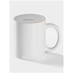 Кружка - хамелеон Доляна «Уровень топлива», 350 мл, керамика, белая