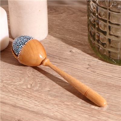 Сувенирный музыкальный инструмент «Маракас», 21×5×5 см, МИКС