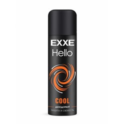 Мужской дезодорант-аэрозоль EXXE Hello COOL, 150 мл