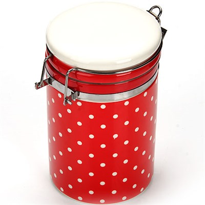 25854 Банка герметичная 700мл Красный Узор LR(х36)