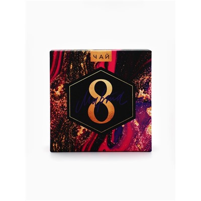 Подарочный набор «8 марта»: крем-мёд, чай